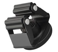 ELAYARD Magnetic Broom Mop Holder Wall Mounted Heavy Duty Organizer for Iron Storage Spaces No Drill Installation Space-Saving Tool Rack for Garage Kitchen Bathroom