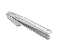 ELAYARD Manual Garlic Masher Small Portable Garlic Press Tool Silver Easy to Grip and Use Detachable Easy to Clean Design for Cooking