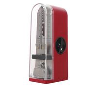ELAYARD Mechanical Metronome for Piano Guitar Violin Drum Mini Portable Red Precision Beat Instrument Accessory for Music Practice and Examination