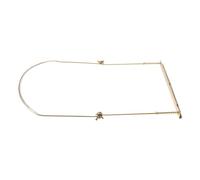 ELAYARD Metal Harmonica Neck Holder for Harp Lightweight Portable Clip with Stable Frame for Convenient Outdoor Performance and Practice Music Accessory for Mouth Organ Players