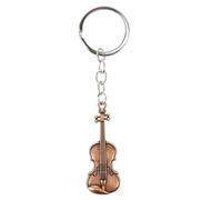 ELAYARD Metal Violin Keychain Music-themed Pendant Compact Key Holder for Keys Or Bag Decoration