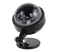 ELAYARD Mini Adjustable Car Dashboard Compass with Magnetic Declination - Small Direction Compass for Suv, Truck, Off-road Vehicle Navigation
