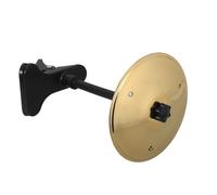 ELAYARD Mini Gold Crash Cymbals Desktop Percussion Instrument for Quiet Practice and Music Learning, Handheld Mini Drum Cymbal Set Suitable for and Music Lovers