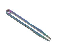 ELAYARD Mini Titanium Alloy Tweezers Lightweight Outdoor Tool CNC Precision Numerical Control Socket Wrench for Hiking and Survival with High Hardness Design