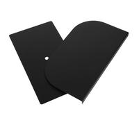 ELAYARD Monitor Mount Reinforcement Plate Steel Desk Fixing Plate Metal Bracket for Thin Monitors Black