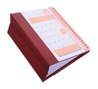 ELAYARD Monthly Desk Calendar Minimalist Stand Up Planner with Thick Tear Resistant Paper for Daily Schedule Management and Year Home Office Planning