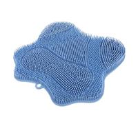 ELAYARD Multi-Functional Silicone Back Scrubber with Strong Suction Cups Non-Slip Bath Massage Pad for Exfoliating Dead Skin Shower Foot Scrubber Mat for Gentle Bathroom