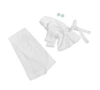 ELAYARD Newborn Bathrobe Cucumber Slice Design for Photoshoot Soft Cotton Material for Boy Girl Bath Outfit and Studio Photography Props