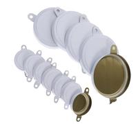 ELAYARD Oil Drum Seal Caps Bung Caps for 55 Gallon Drum Seal Cover Replacement Smooth Surface Easy to Unscrew for Tight Storage and Transportation 20 Sets