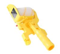 ELAYARD Paint Roller Brush with Seamless Side Trimmer, Yellow Wall Painting Tool for Home Decoration and Wall Repair, Practical Paint Roller for Smooth Finish