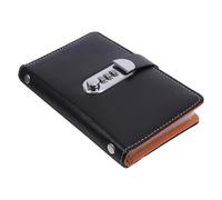 ELAYARD Password-Locked Savings Account Money Box Storage Small Passcode Book for Passwords Secure Password Organizer Journal for Savings Notes and Address Management Pocket Book