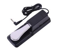 ELAYARD Piano Sustain Pedal with Classic Alloy Foot Pedal Non-slip Base for Electronic Keyboards Digital Pianos Compatible with Yamaha Black