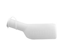 ELAYARD Plastic Urinal Bottle with Scale for Patients and Elderly Lightweight Practical Urinal Pot for Men and Women Sturdy Portable Urine Collection Container for Hospital Travel Camping