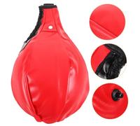 ELAYARD Portable PU Boxing Speed Ball Pear Shape Reaction Training Boxing Exercising Ball for Men Home Fitness and Stress Relief