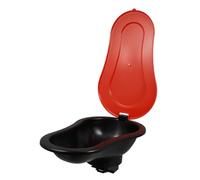 ELAYARD Portable Squatting Toilet for Camping Adults Lightweight Plastic Temporary Toilet with Odor Control and Cover Compact Travel Potty for Outdoor Rv Boating and Road Trips