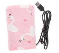 ELAYARD Portable USB Milk Bottle Warmer Bag for Newborns and Boy Girl Even Heating for Breastmilk and Formula Compatible with Power Bank and Car USB Travel Friendly Thermal Insulated