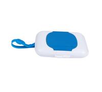 ELAYARD Portable with Convenient and Clean Storage Silicone Belt Wet Tissue Dispenser Baby Wipes Holder Case Blue Plastic by Outdoor and Traveling Use Moms and Infants