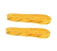 ELAYARD Professional Yellow Waxed Ice Hockey Skate Laces Anti-freezing Shoelaces for Sports Skiing and All-match Boots Replacement Strings