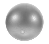 ELAYARD PVC Exercise Ball for Pregnancy and Fitness Core Workout Accessory for Yoga Weight Training and Balance Exercises Safe Grip for Expectant Mothers Silver Grey Pilates Gym Ball