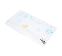 ELAYARD PVC Zipper Binder Pocket for Notebook Refill Thick Storage Bag with Window Lightweight Business Card Organizer for Office Study Travel Essentials