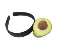 ELAYARD Realistic Avocado Fruit Headband Lightweight Funny Hairband for Birthday Halloween Costume Party Supplies Comfortable Green Creative Hair Accessory for Women Face Washing Spa Use