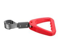 ELAYARD Red Bus Hand Ring for Vehicle Handles Easy Install Grip Strap for Subway and Public Transport Stable Material Assist Handle for Elderly and Daily Commuters Stylish and Multi