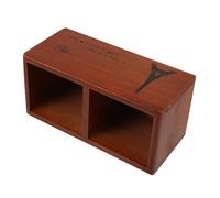 ELAYARD Retro Wooden Scissor Storage Box Elegant Organizer for Hairdressers and Barber Shops Craftsmanship for Hairdressing Tools and Accessories for Salon and Home Use Versatile and