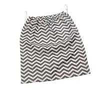 ELAYARD Reusable Diaper Pail Storage Pouch with Stripe Pattern Multipurpose Wet Dry Diaper Bag for Laundry Portable Nappy Pail Liner with Material Practical Gift for Parents