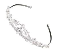 ELAYARD Rhinestone Bride Crown Headband High-end Tiara for Girls for Weddings Birthdays and Special Events Elegant Design for Lasting Comfort and Style