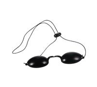 ELAYARD Safety Eye Patch Protective Mask UV Protection for Cosmetic Procedures LED Therapy and Teeth Comfortable Black