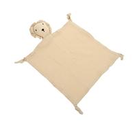 ELAYARD Security Blanket for Babies Baby Snuggle Blanket Boy Newborn Soft Crinkled Fabric Small Fox Plush Toy Soothing Comforter Cotton Suitable for Sleep