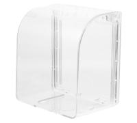 ELAYARD Self-Adhesive Electrical Outlet Cover with Water-Resist Wall Protector for Indoor and Outdoor Use Suitable for Kitchen Balcony Garden Office School Easy Installation with Spacious