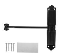 ELAYARD Self-Closing Door Closer with Double Springs Spring-Loaded Safety Hinge for Residential Wooden Doors Left Right Hand Installation Smooth Quiet Operation