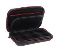 ELAYARD Shockproof Wireless Mic Carrying Bag Portable Canvas Microphone Pouch with Mesh Inner Pocket Lightweight Case Compatible with Rode Wireless Microphone for Travel and Storage