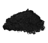 ELAYARD Short Afro Curly Synthetic Lace Front Wig for Black Women Prestyled Fluffy Short Curly Hairpiece with Realistic Afro Curls High Temperature Fiber Easy Maintenance for Cosplay Party