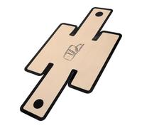 ELAYARD Silicone Bread Sling Baking Mat for Dutch Oven Non-Stick 0.4Mm Black Reusable Sourdough Bread Making Accessory with Long Handles for Home Baking