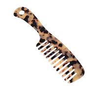 ELAYARD Simple Vintage Marble Pattern Hairdressing Comb Easy Detangling Hair Supplies for Women Professional Grade with Rounded Teeth Durable Design for Daily Care Salon Use