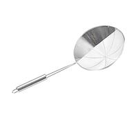 ELAYARD Skimmer Spoon for Cooking and Frying High Temperature Resistant Kitchen Wire Strainer Ladle Lightweight Colander for Noodles and Hot Pot Easy to Clean and Comfortable Grip