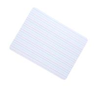 ELAYARD Small Dry Erase Whiteboard Dual-Sided Educational Writing Board with Four-line and Print Lightweight Compact Learning Tool for Teens and Students