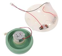 ELAYARD Snow Globe Motor with Cord - Plastic Spinner Base for Glass Globes, Ideal for Snow Globe Restorations and DIY Projects