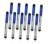 ELAYARD Solder Sucker Tool for Sturdy Use 10pcs with Large-Capacity Spring and Replaceable Tip for Efficient Solder Removal, Abs and Aluminium Alloy Material on Printed Circuit Boards