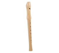 ELAYARD Soprano Recorder Wood 8 Hole Musical Instrument for Beginners and Children, Portable Wind Instrument to Cultivate Musical Talent with Hand Flexibility for Early Education