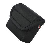 ELAYARD Speaker Carrying Case Portable Protective Bag with Adjustable Waist Strap Compatible with Jbl Go 2 for Travel and Outdoor Use Black Neoprene Shell