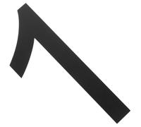 ELAYARD Stainless Steel House Number Sign Self Adhesive Metal Address Plaque for Home Mailbox Street Rust-resistant Outdoor Use