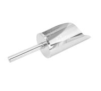 ELAYARD Stainless Steel Multifunctional Ice Scoop with Cylindrical Handle and Suitable for Kitchen Bar Restaurant and Dessert Shops Solid and Liquid Food Scooper