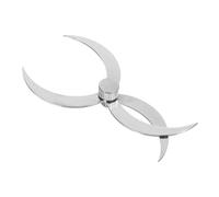 ELAYARD Stainless Steel Thickness Gauge Feeler Caliper Tool for Woodworking Inner Outer Diameter Measurement High Precision Wall Thickness Ruler Suitable for Metal and Bowl Inspection