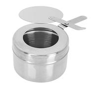 ELAYARD Steel Alcohol Burner Fuel Can for Camping and Outdoor Cooking Compact Lightweight Hot Pot Stove Wick Holder Multi Use Alcohol Stove Furnace for Home and Travel