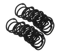 ELAYARD Stretchy Hair Ties Seamless Hair Ties 100Pcs Extra Strong Elastic Hold without Slipping Suitable for Women Girls Toddlers Daily Wear Party Use