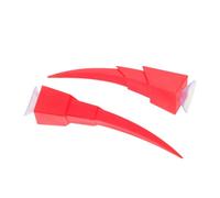 ELAYARD Suction Cup Devil Horns Motorcycle Helmet Decoration Weather Resistant Horns for Halloween Party Unique Removable Helmet Accessory for Motorcyclists and Cosplay