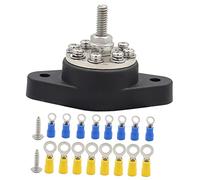 ELAYARD Terminal Bus Bar Battery Distribution Block with Terminals and Screws Easy Installation for Automotive and Wiring